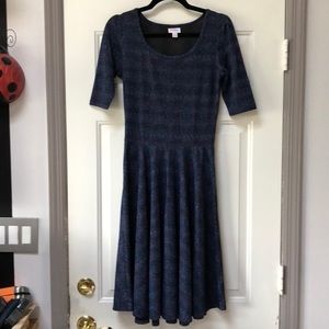 LuLaRoe Small Jacquard Nicole. NWOT